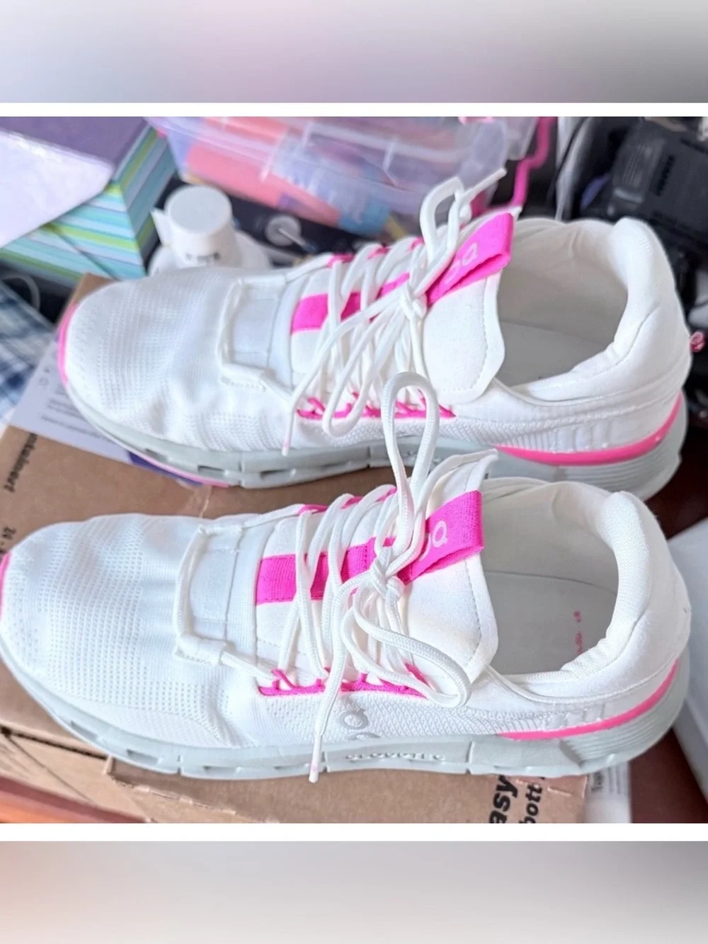 NEW ON CLOUD Cloudnova Mens Sneakers, US Size Mens 9.5(WIDE) - Picture 4 of 8
